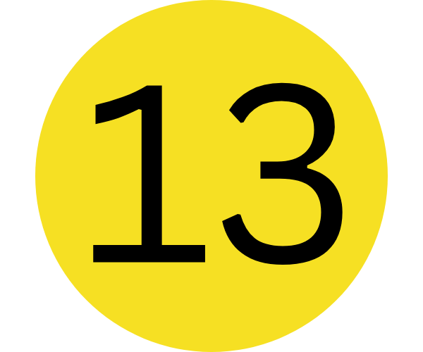 13